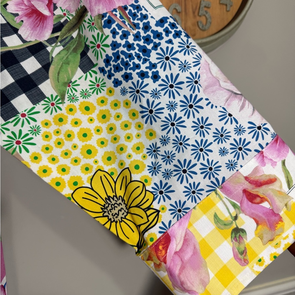 Foxcroft Multicolor Floral Patchwork Blazer - image 2